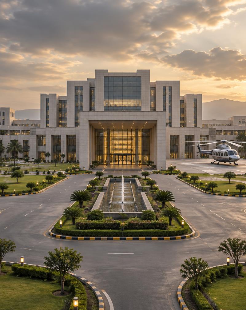 Y&B Engineers landmark construction complex